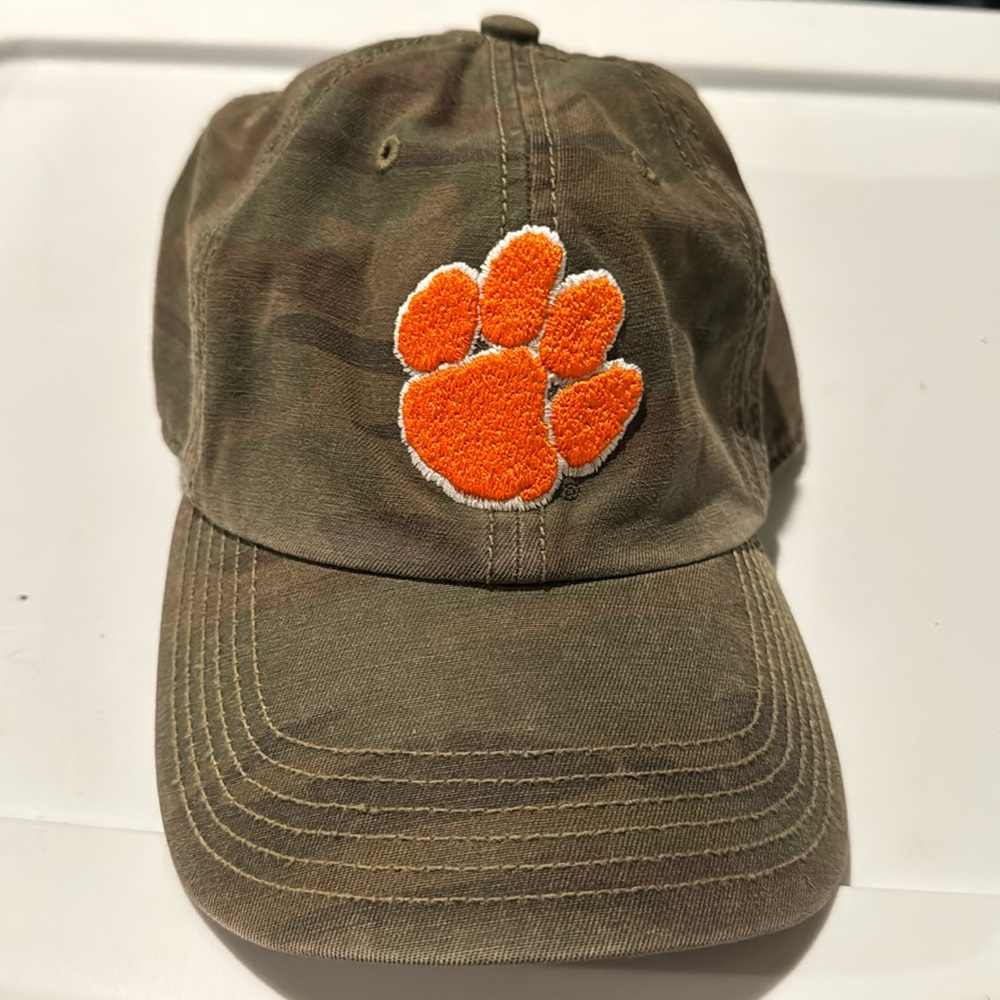 Clemson Tigers camo hat